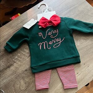 Green and Red Kids Matching Set by
